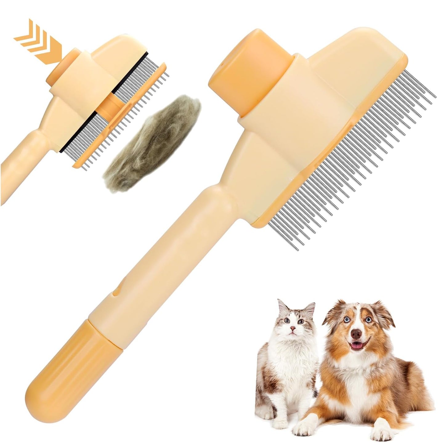 EthanPaws™ Pet Hair Shedding Comb